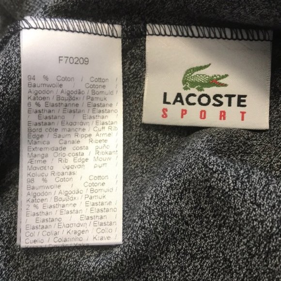 NWT LACOSTE Presidents Cup Stretch Polo Shirt - Picture 6 of 7